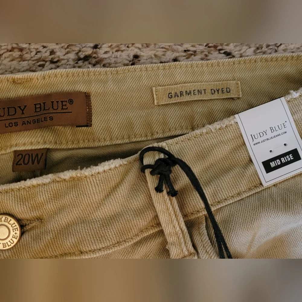 Khaki Bootcut Jeans - Picture 4 of 6